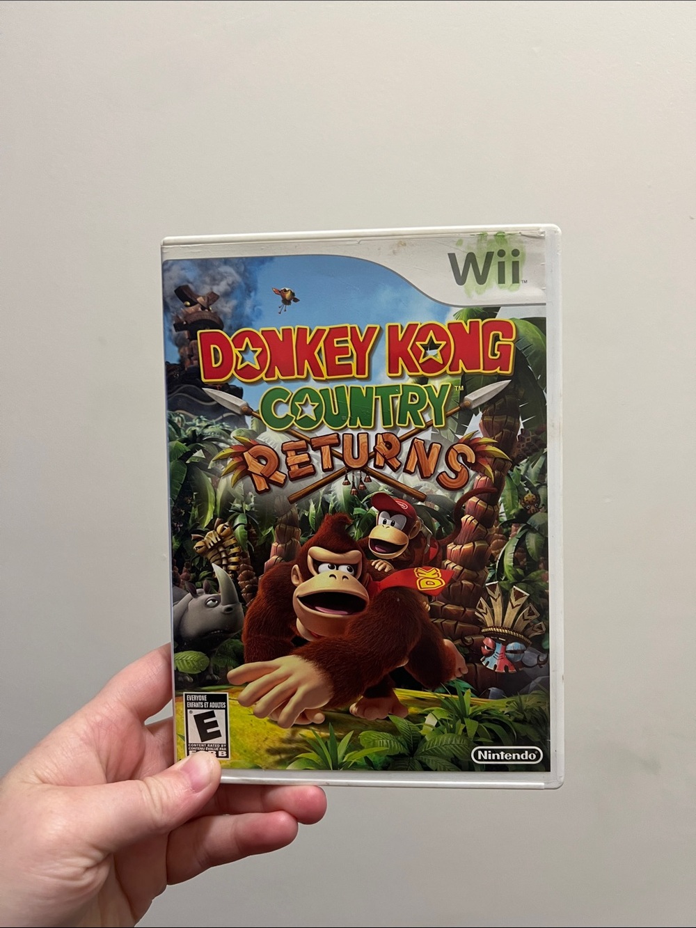 Donkey Kong Country Returns (Wii) – Nintendo, White Case